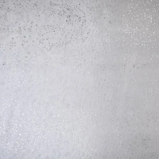 Feldman White with Silver Foil Organza {3}