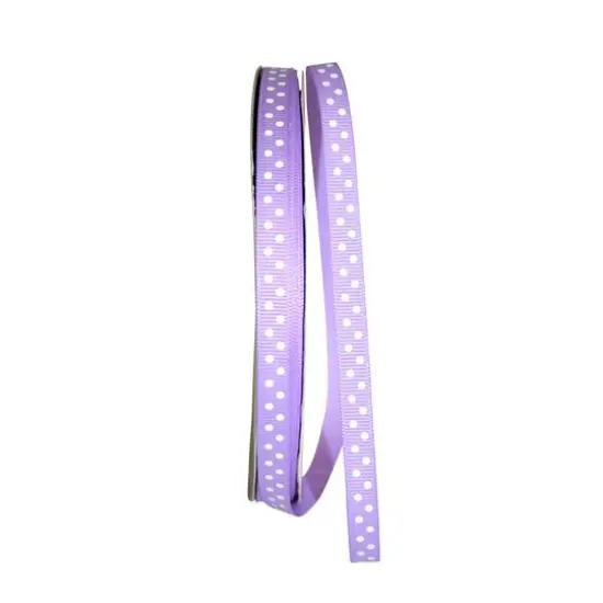 JAM Paper 3/8"x 50yd.Grosgrain Confetti Dots Ribbon Black {2}