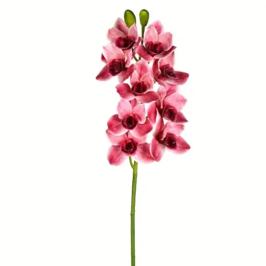 Real Touch&trade; Pink Boat Orchid Stem {1}