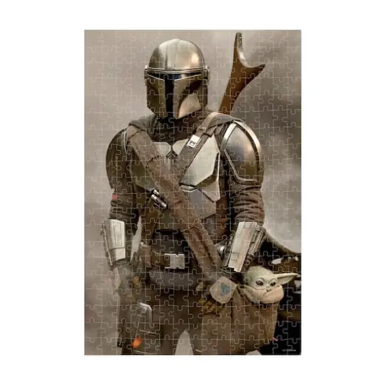 Star Wars - The Mandalorian 3D Lenticular Jigsaw Puzzle in a Collectible Shaped Tin: 300 Pcs {5}