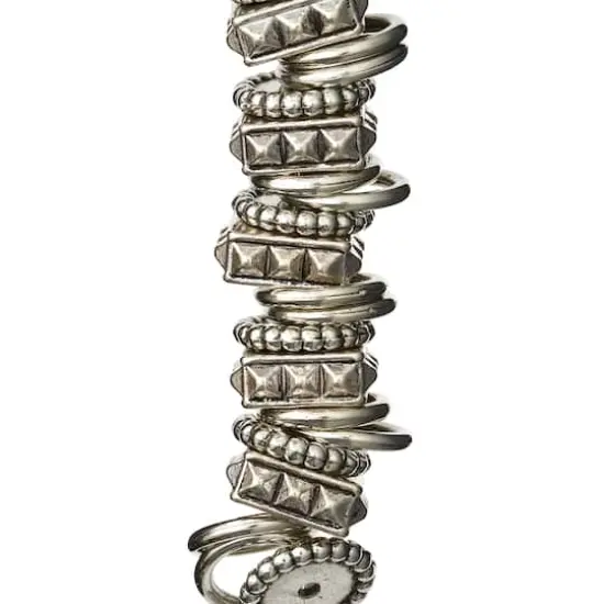 Sterling Silver-Plated Metal & Acrylic Mixed Beads, 10mm by Bead Landing&trade; {1}