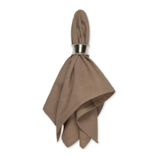 DII&reg; Oversized Napkin, 6ct. Mushroom {4}