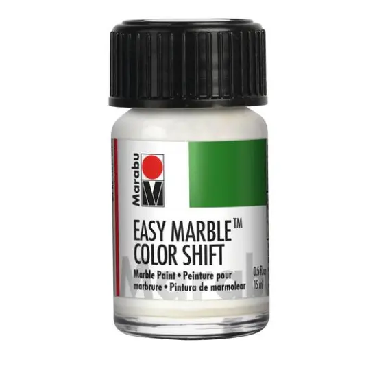 Marabu Easy Marble, 15mL Metallic Green-Violet-Silver {1}