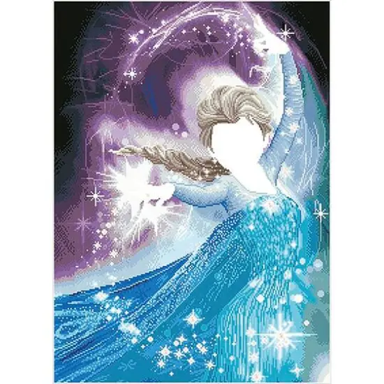 Camelot&reg; Dots Elsa Magic Diamond Painting Kit {3}
