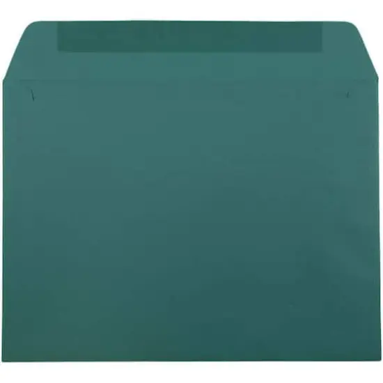 JAM Paper 9" x 12" Booklet Premium Envelopes, 25ct. Teal {4}