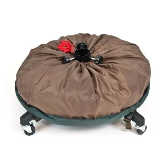TreeKeeper Large Upright Tree Storage Bag with Wheels {4}
