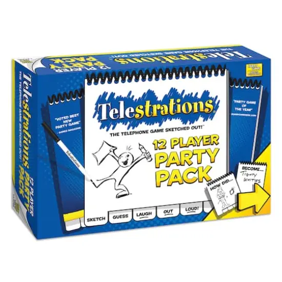 USAopoly Telestrations&reg; 12 Player: The Party Pack {3}