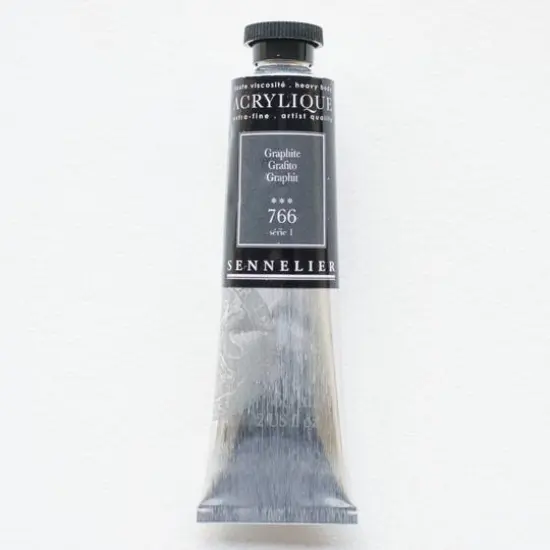 Sennelier Extra Fine Artists' Acrylic Paint, 60mL 766 Graphite {1}