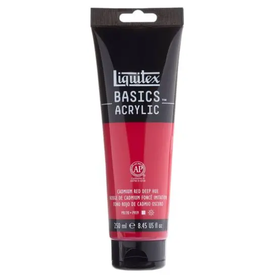 Liquitex BASICS&reg; Acrylic Paint, 8.5oz. 311 Cadmium Red Deep Hue {7}