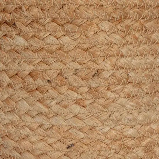 Hello Honey&reg; Natural Round Braided Jute Nesting Baskets with Handles Set {7}