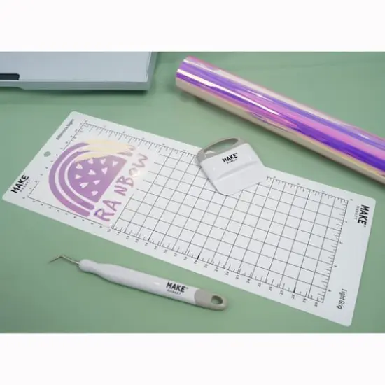 4.5" x 12" Light Grip Adhesive Cutting Mat by Make Market&reg; {3}