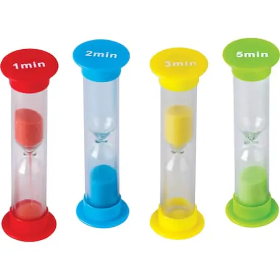 Teacher Created Resources&reg; Combo Sand Timers, 6 Packs of 4 {3}