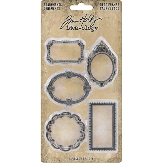 Idea-Ology Metal Deco Frames 5/Pkg-  {1}