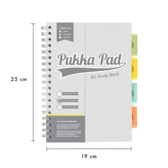 Pukka Pads B5 Study Books, 2ct. {5}