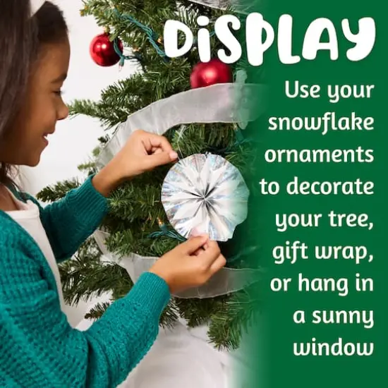 Creativity for Kids&reg; Make Your Own Snowflake Ornaments {7}