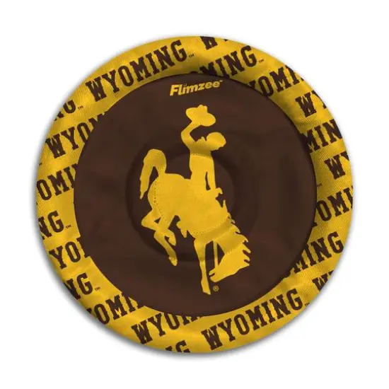 NCAA Flimzee Bean-Bag Flying Disc Wyoming Cowboys {1}