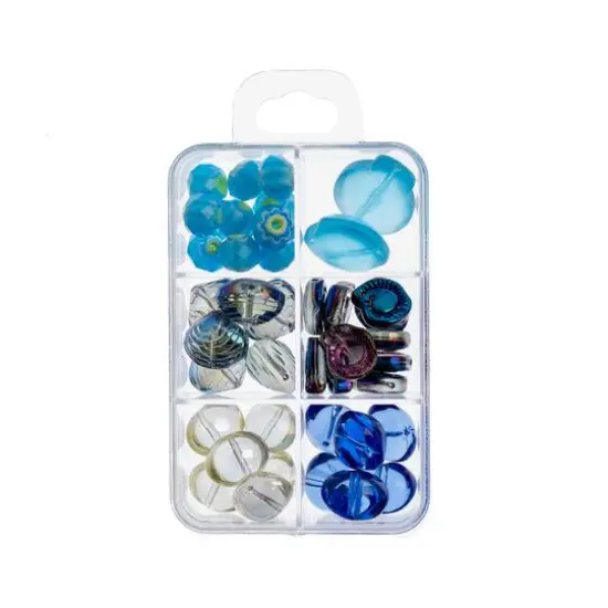 John Bead Masterpiece Collection Glass Bead Box Mix Starry Night/Vincent van Gogh {3}