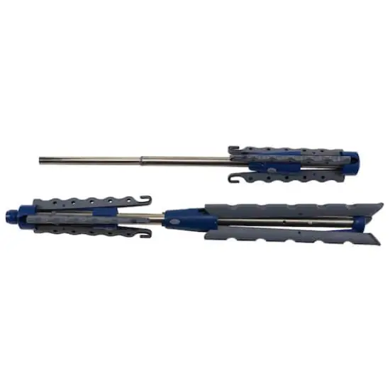 Household Essentials 2-Tier Tripod Clothes Drying Rack Blue {9}