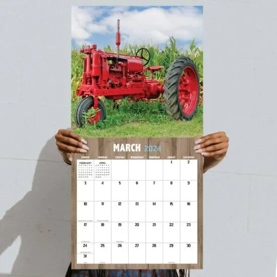 TF Publishing 2024 Tractors & Farm Life Wall Calendar {6}