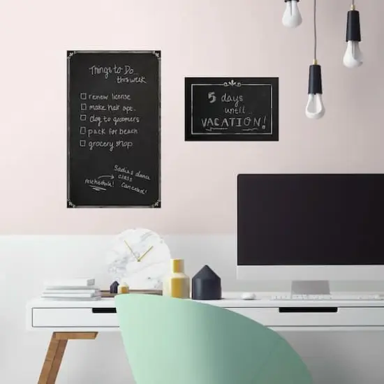 RoomMates Decorative Chalkboard Peel & Stick Giant Wall Decals {4}