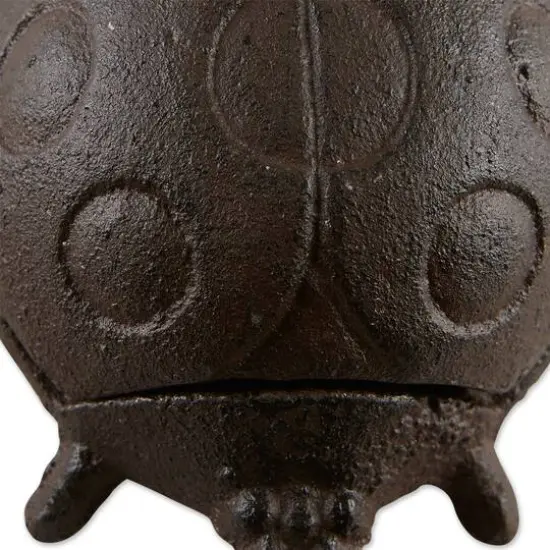 Secure Cast Iron Ladybug Secret Key Holder {4}