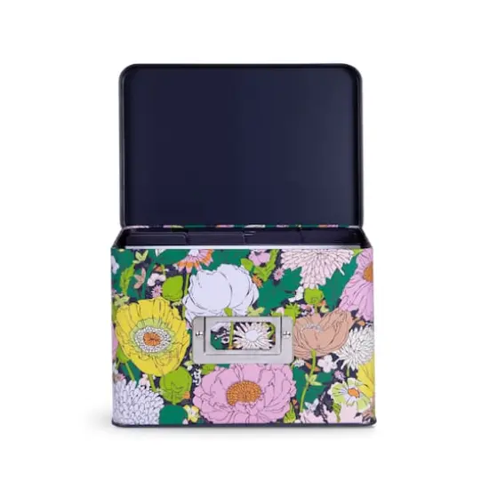 Vera Bradley&reg; Bloom Boom Recipe Tin Box {1}
