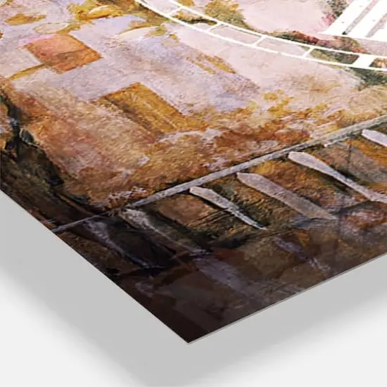 Designart Love In Paris V Traditional 3 Panel Wall Clock {4}