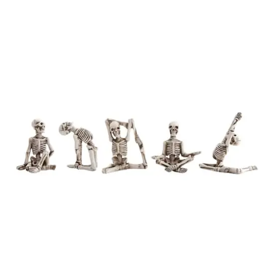 Hello Honey&reg; Skeletons in Yoga Pose Set {1}