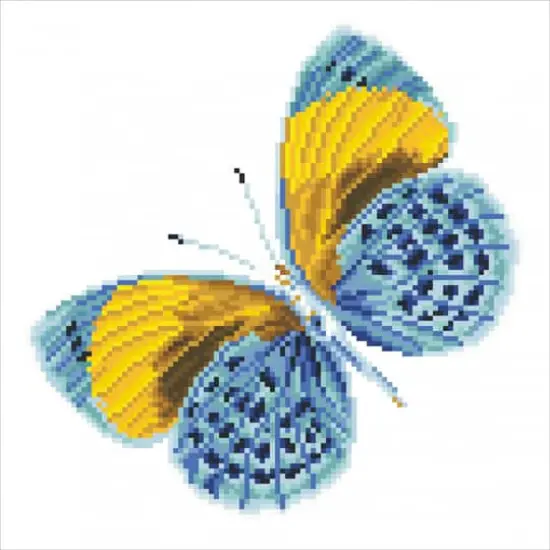 Diamond Dotz&reg; Flutter By Gold Diamond Painting Artwork Kit {3}