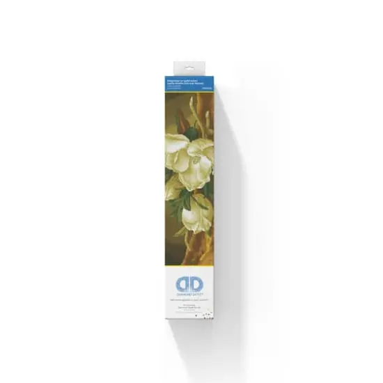 Diamond Dotz&reg; Intermediate Magnolias on Gold Velvet Diamond Facet Art Kit {3}