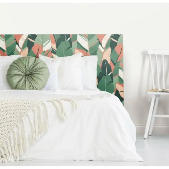 RoomMates Hearts of Palm Peel & Stick Wallpaper Green/Red {7}