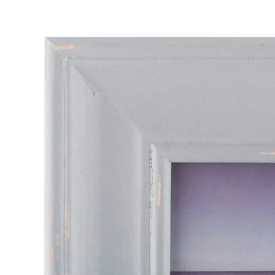 DII&reg; Gray Distressed 4" x 6" Picture Frame {4}