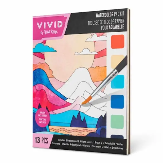 VIVID by Brea Reese&reg; Nature Watercolor Pad Kit {9}