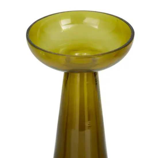 Green Contemporary Candle Holder Set {5}