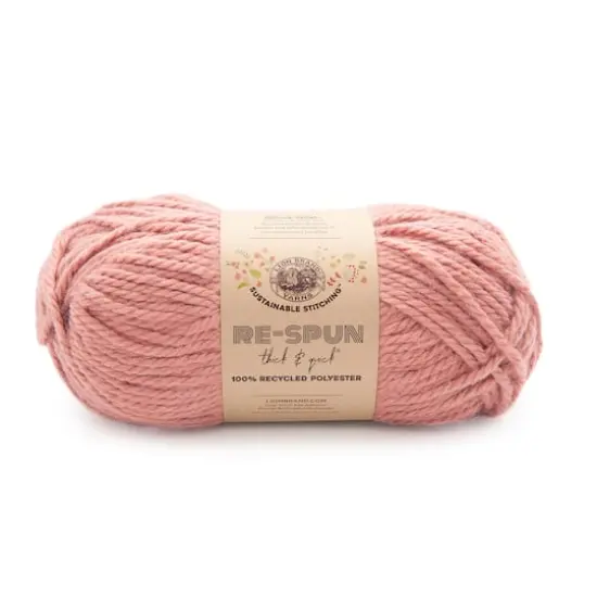 Lion Brand&reg; Re-Spun Thick & Quick&reg; Yarn Desert Sand {1}