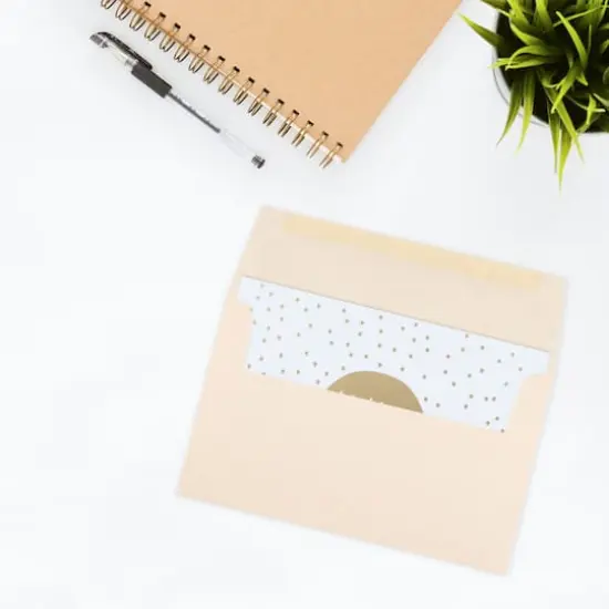 JAM Paper A10 Parchment Invitation Envelopes, 50ct. Natural {5}