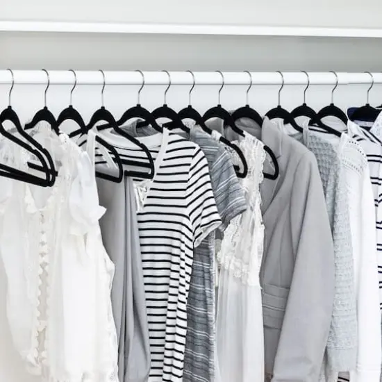 Honey Can Do Black Slim-Profile Non-Slip Velvet Hangers, 50ct. {4}