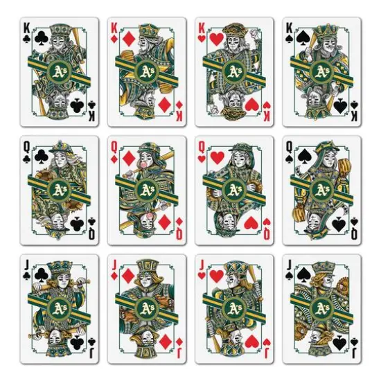 MLB Classic Series Playing Cards Oakland Athletics {4}