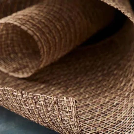 10" x 19ft. Beige, Natural & Moss Poly Burlap Mesh by Celebrate It&trade; {3}
