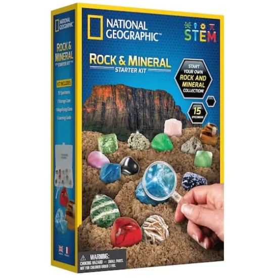 National Geographic&trade; Rock & Mineral Starter Kit {1}