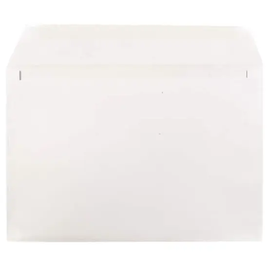 JAM Paper 6.5" x 9.5" White Booklet Commercial Envelopes {4}