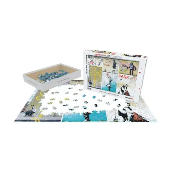 Street Art by Banksy: 1000 Pcs {6}