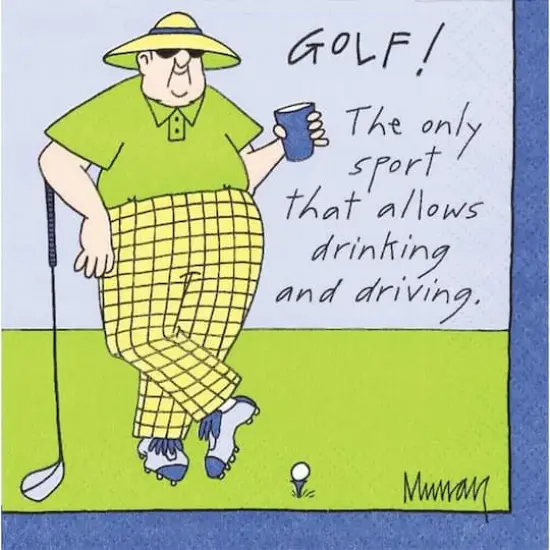 JAM Paper Drinking & Driving Cocktail Napkins, 40ct. {1}