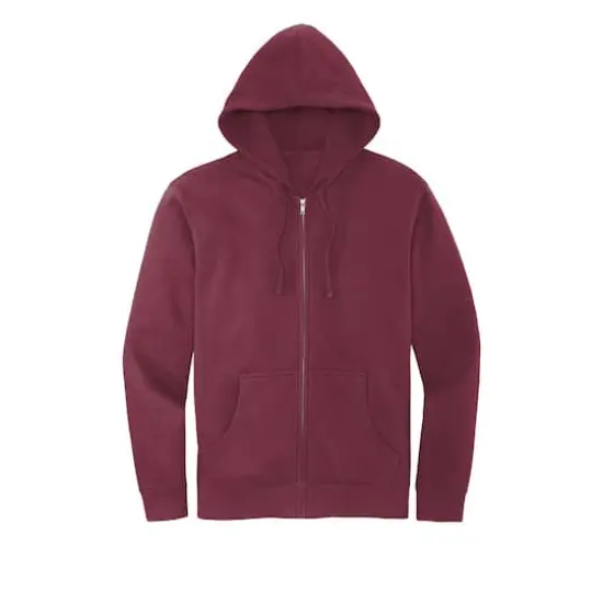 District&reg; V.I.T.&trade; Fleece Full-Zip Hoodie Plum {1}