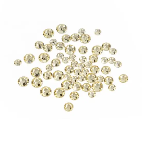 Round Flatback Austrian Crystals Mix by Bead Landing™, 60ct. Jonquil {1}