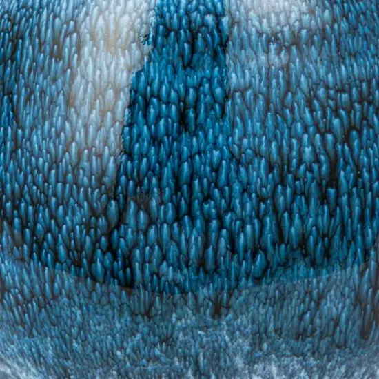 Hello Honey® 16oz. Brown & Blue Round Stoneware Mug Set, 2ct. {8}