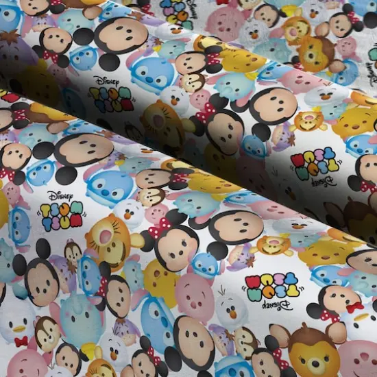 Disney&reg; Tsum Tsum Packed Logo Cotton Fabric {4}