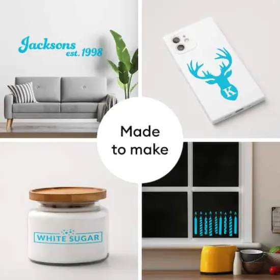 Cricut&reg; Premium Vinyl&trade;, Removable Turquoise {5}