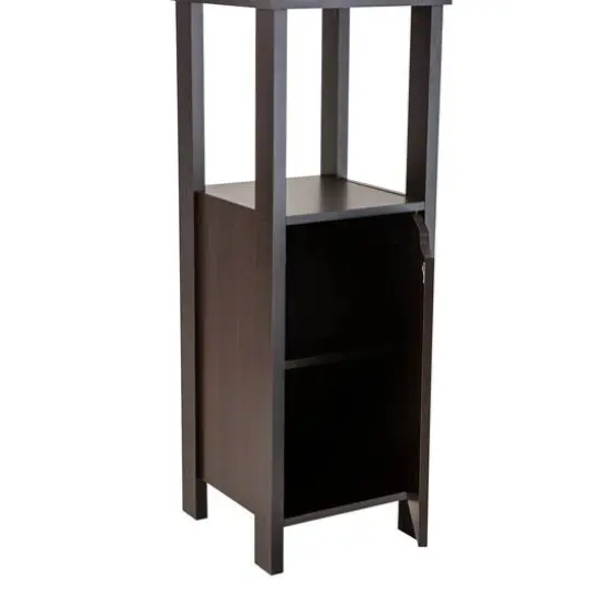 Organize It All 67" Espresso 5-Shelf Ambassador High Cabinet {10}