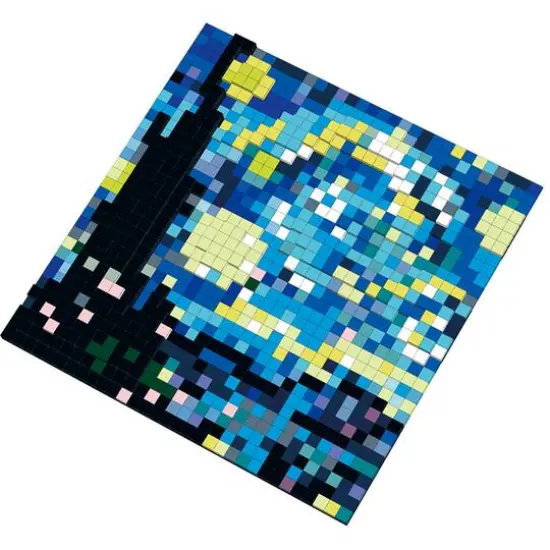 Sunset Pixelated Brick Art Kit by Make Market&reg; {9}